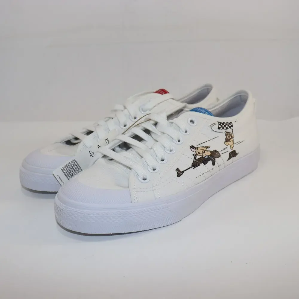 Adidas x Star‎ Wars Nizza Low White Canvas Sneakers Men’s 9.5 NIB